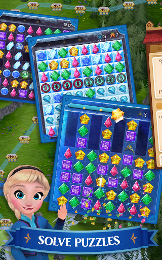 Disney Frozen Free Fall Games screen 4